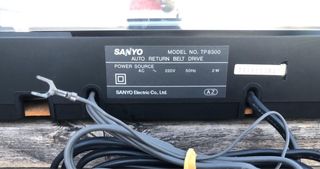 Tocadiscos Sanyo TP-8300 Negro