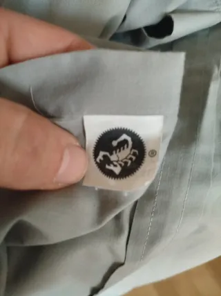 Camisa manga corta Scorpion verde oliva