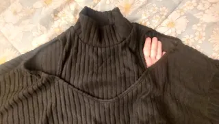 Jersey Negro Mujer Talla Única