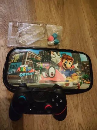 Nintendo Switch + Fifa 22 + Accesorios