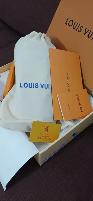 Louis Vuitton Classic Trainer Gris/Verde