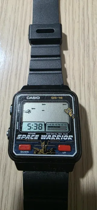 Casio GS-16 Space Warrior Game Watch