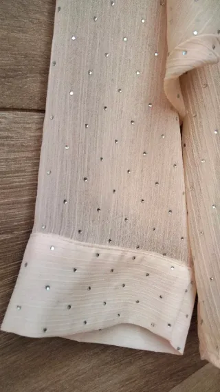 Blusa Zara con brillos talla única