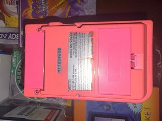 FUNCIONA - Gameboy Pocket - Rosa