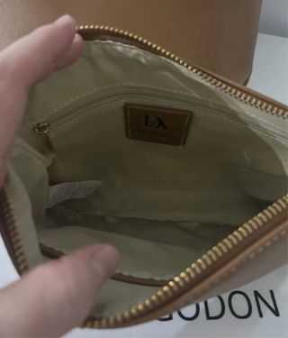 2 Bolsos Don Algodón Piel Marrón Originales