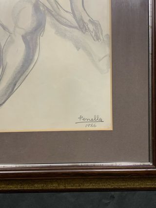 Dibujos Estudios del natural Martínez Penella