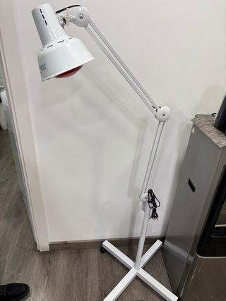 Lámpara infrarroja brazo flexible 275W masajes