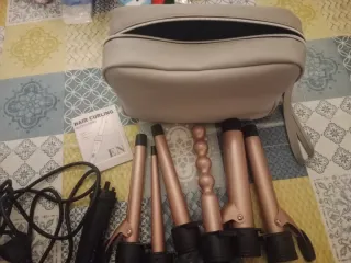 Plancha de pelo dorada