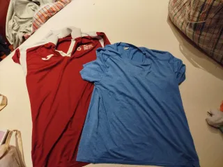 2 Camisetas Deporte Hombre Talla M-L