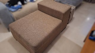 Puf Chaiselongue con 2 Pufs Interiores