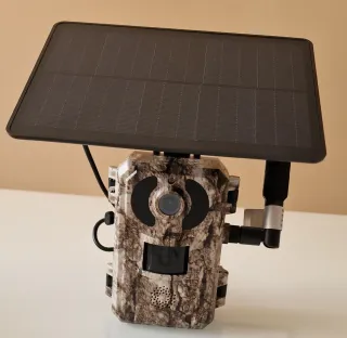fototrappola con pannello solare e sim 4g (nuova)