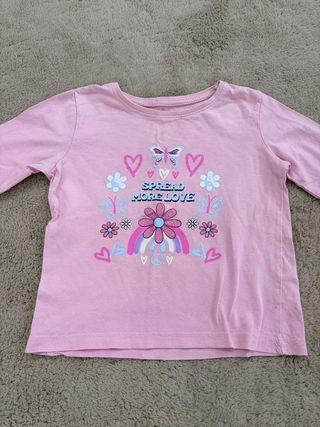 Camiseta rosa Primark 3 años
