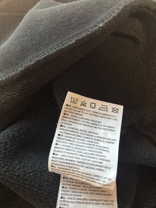 Sudadera Fila Gris Talla S