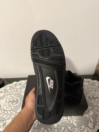 Jordan 4 Retro Black Cat Talla 47.5