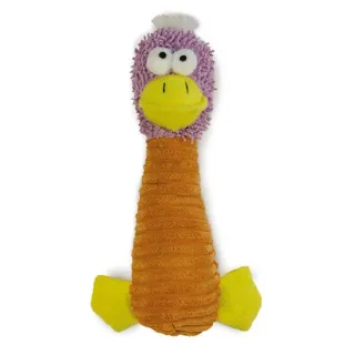 Peluche Pato Morado Naranja
