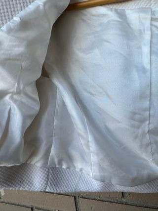 Chaqueta torera Daniella crema talla L