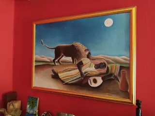 Quadro copia d autore Rousseau