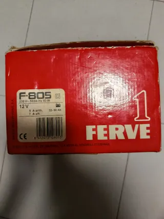 Cargador Baterías Coche F-805 FERVE