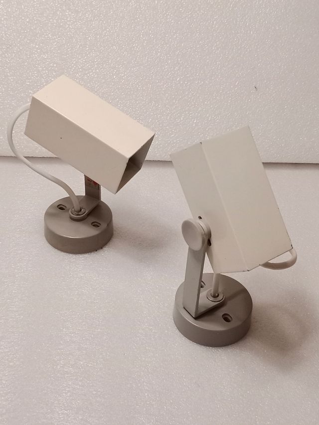 Pareja apliques rotaflex años 50 vintage mid centu