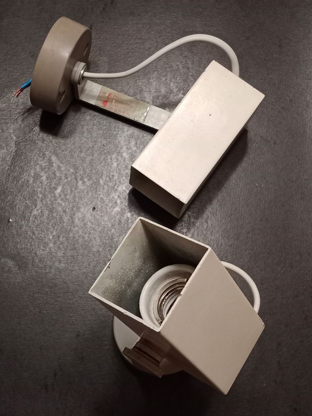 Pareja apliques rotaflex años 50 vintage mid centu