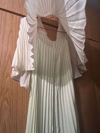 Vestido Coosy capa verde talla única