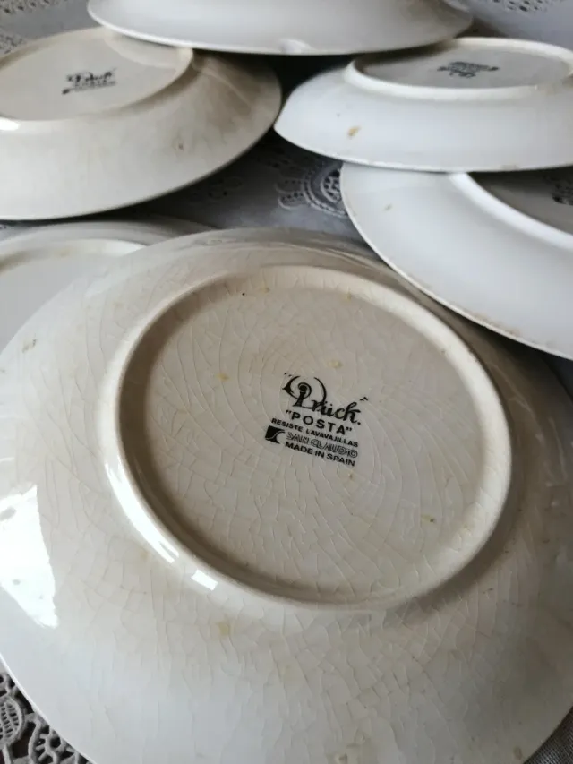 LIQUIDACIÓN!! Platos San Claudio