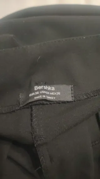 Pantalón negro de vestir