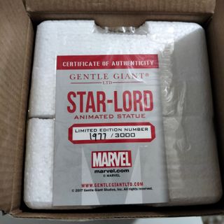 Figura Star-Lord Marvel Animated Statue Gentle Gia