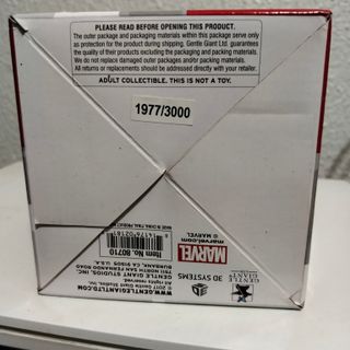 Figura Star-Lord Marvel Animated Statue Gentle Gia