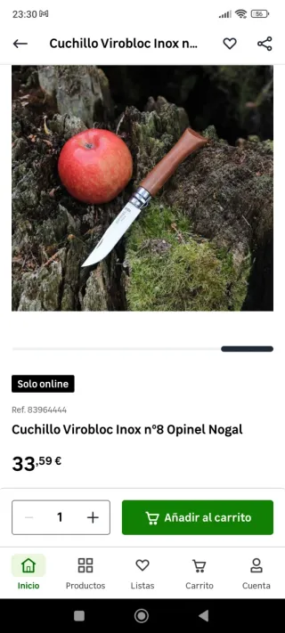 Coltello Opinel 8 Noce