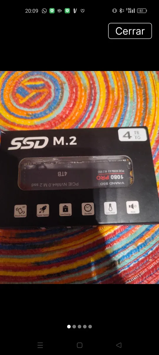 SSD 4TB 1080 PRO PCIe NVMe 4.0 M.2 afbeelding 2