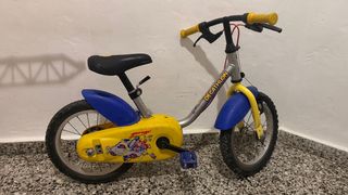 Bicicleta infantil Decathlon 14 pulgadas