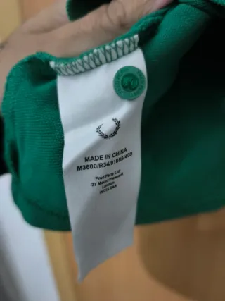 Polo Fred Perry Verde Original