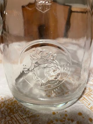 Caraffa Vino Vintage Litro Vetro Trasparente