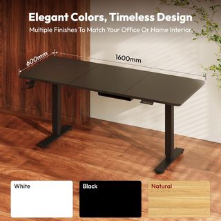 Escritorio SANODESK Eléctrico Elevable 160x60cm