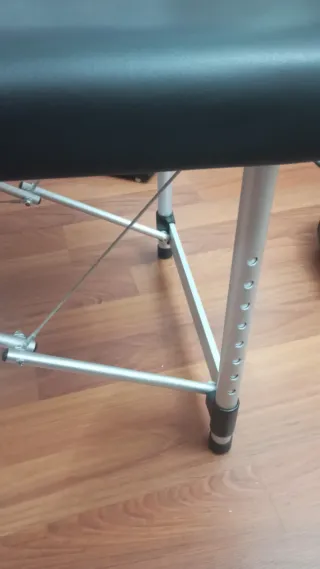 Camilla de masaje plegable aluminio Mobiclinic