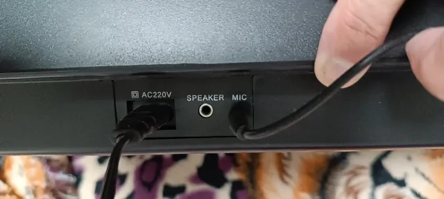 Teclado Electrónico Miles MTS-860 con micrófono .