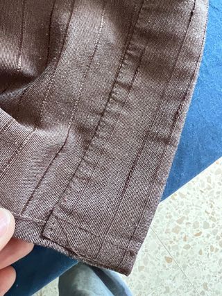 Patas de cortina Zara Home color chocolate