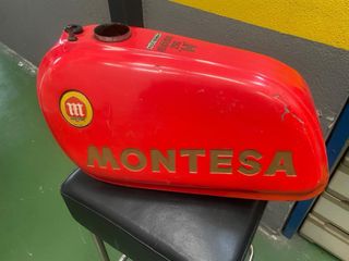 Depósito Montesa Enduro Rojo