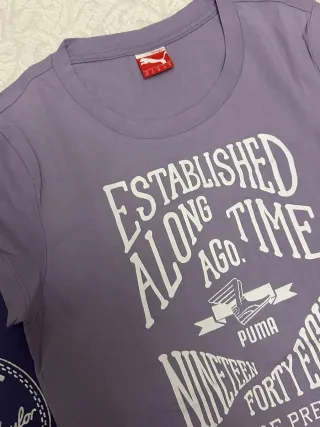 Lote 3 Camisetas Puma y Converse Talla XS