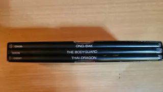 DVD Tony Jaa: Ong-Bak, The Bodyguard, Thai-Dragon