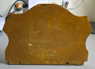 Antigua Ménsula Rococó Dorada