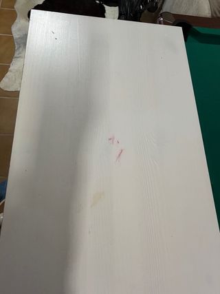 Armario escritorio madera blanco