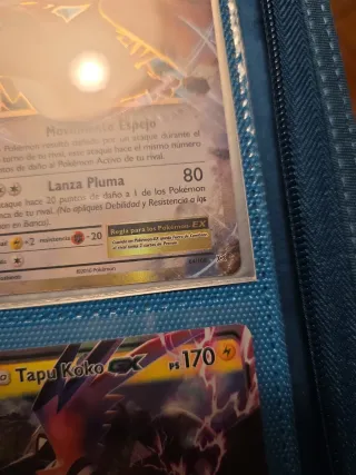 Pidgeot EX Carta Pokémon