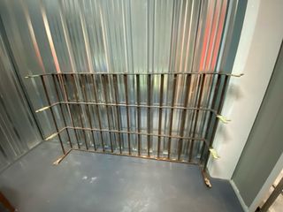 Reja de hierro macizo