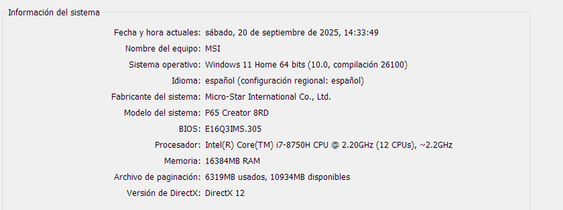 MSI P65 Creator 8RD i7 16GB RAM RTX1050Ti afbeelding 6