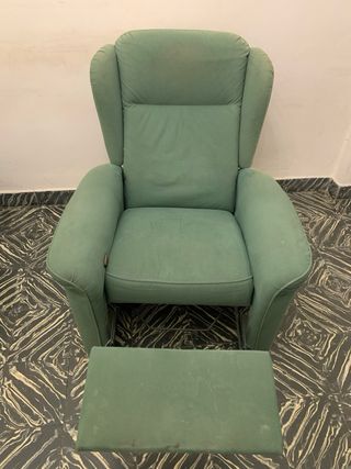 2 Sillones orejeros reclinables