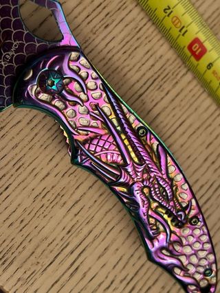 Coltelli da collezione con design drago