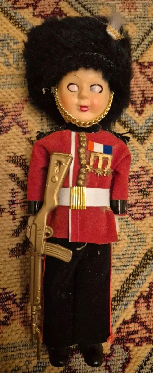 3 Figuras Guardia Real Británica 1960