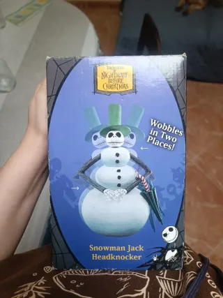 Figura Jack Cabeza Móvil Pesadilla Navidad